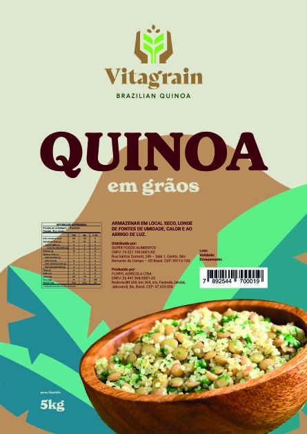 Embalagem de quinoa Vitagrain